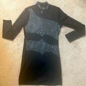 Sexy Little Black Dress, this is sheer.